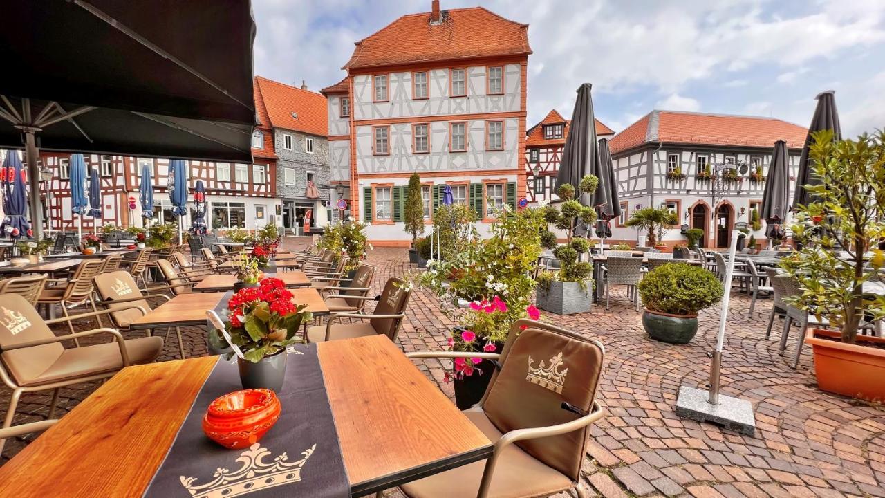 Hotel Zu Den Drei Kronen Seligenstadt Exteriér fotografie
